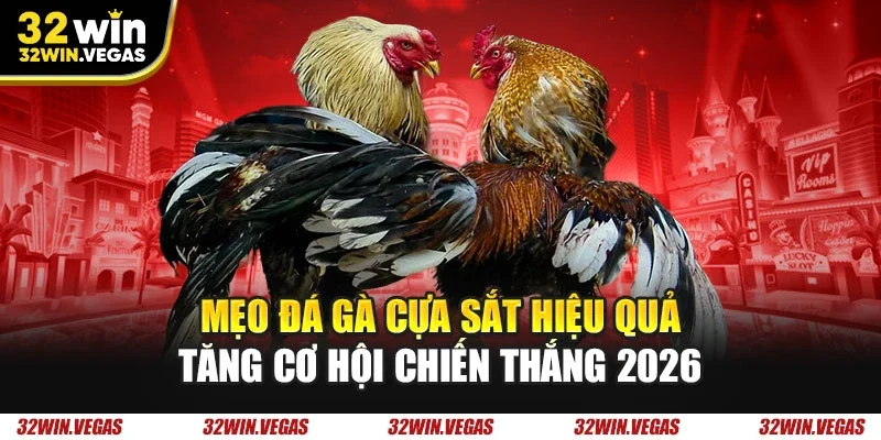 mẹo đá gà cựa sắt